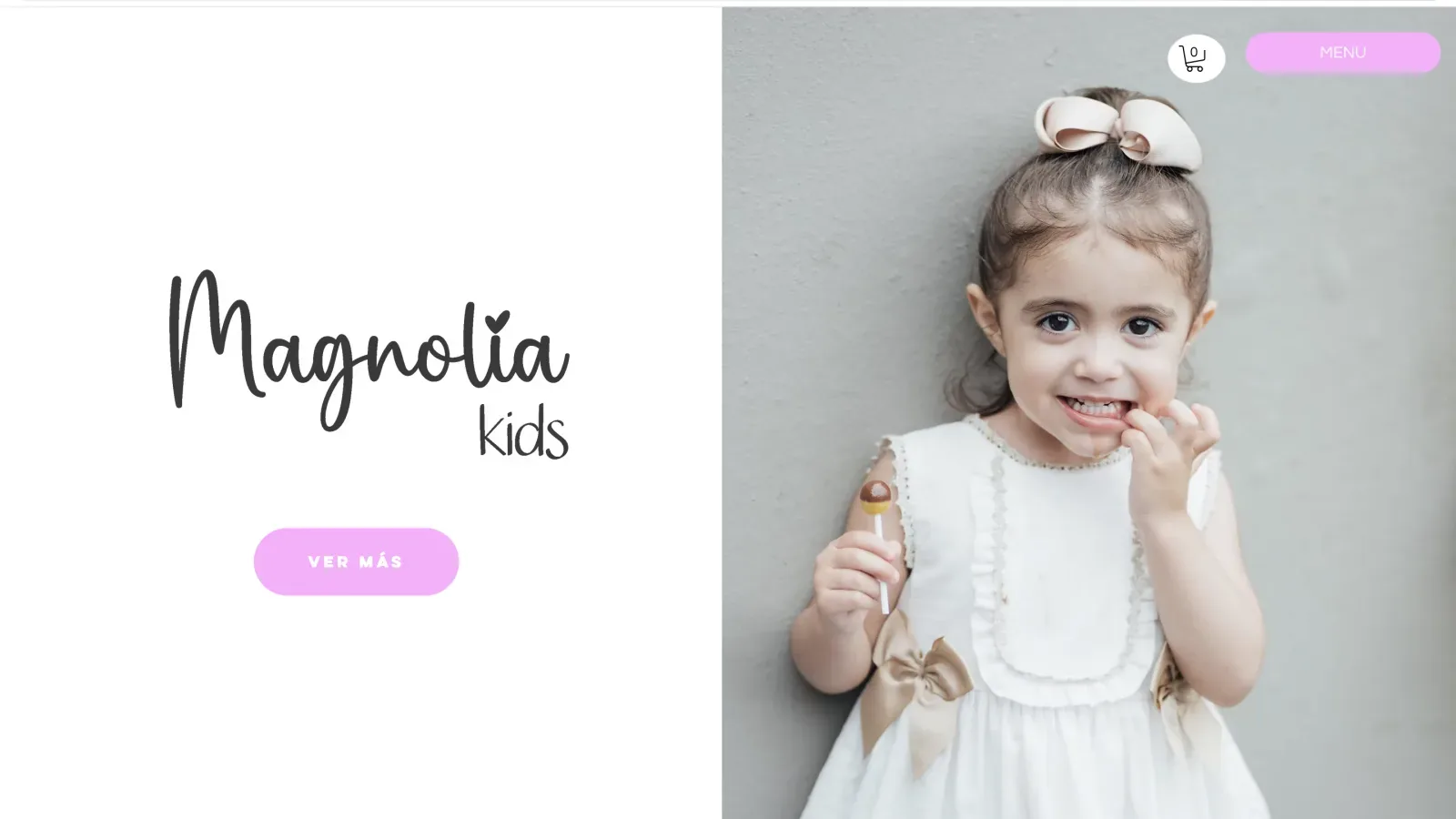 Sitio web de Magnolia Kids — Ropa infantil en Envíos a todo México